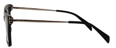 Women Vista Eyeglasses: Koet - Black Gold - SpecSMART Eye Clinic (Side View)
